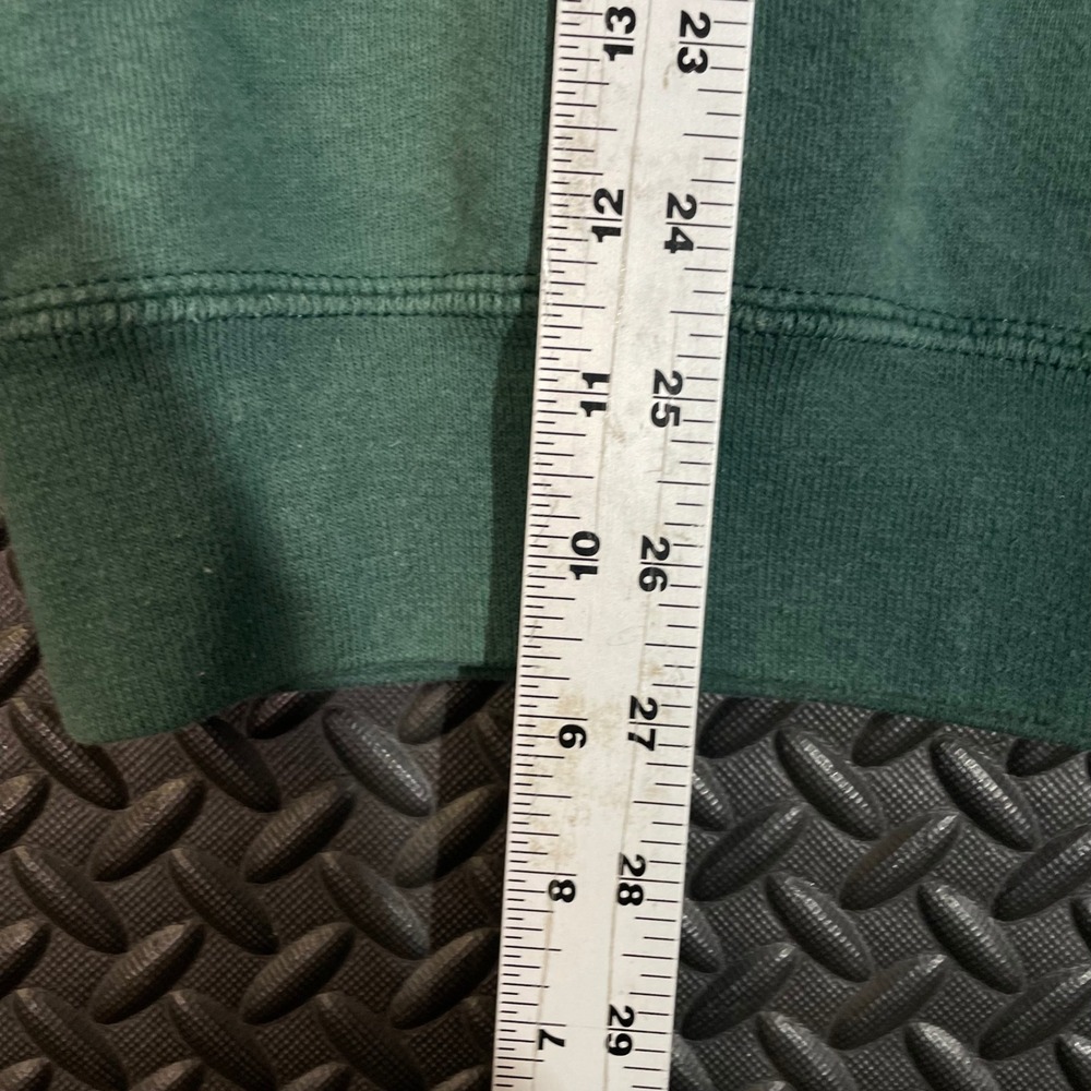 Alpha Epsilon Phi Soffe Heavy Cotton Green Crewneck Pullover Sweater Women's L - Picture 4 of 7